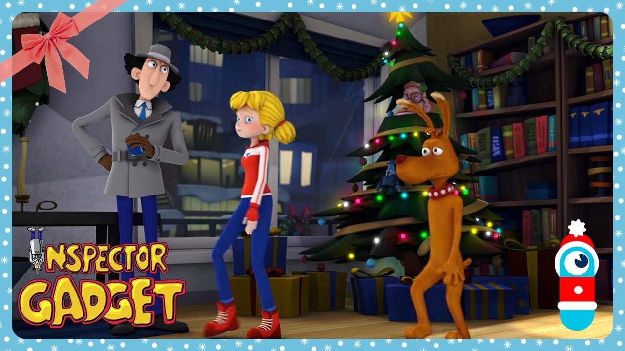 An Inspector Gadget Christmas Adventure 🎅  Cartoons for Kids 🎅  WildBrain Robots