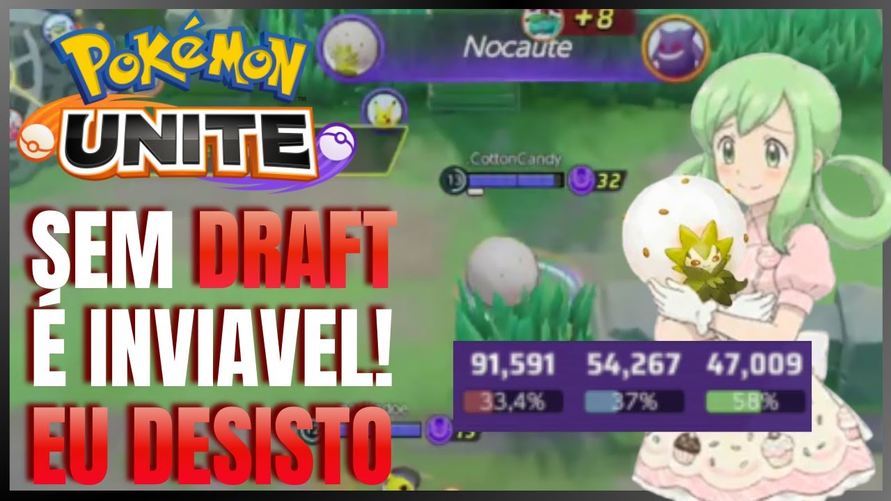 Adeus Eldegoss, Gratidão  por Tudo  Eu DESISTO ! Reason 33 POKÉMON UNITE