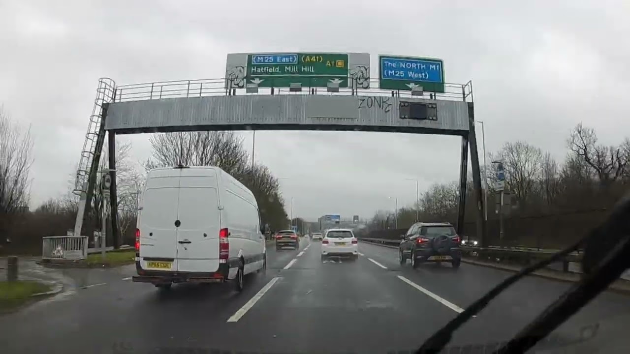 Driving in London 