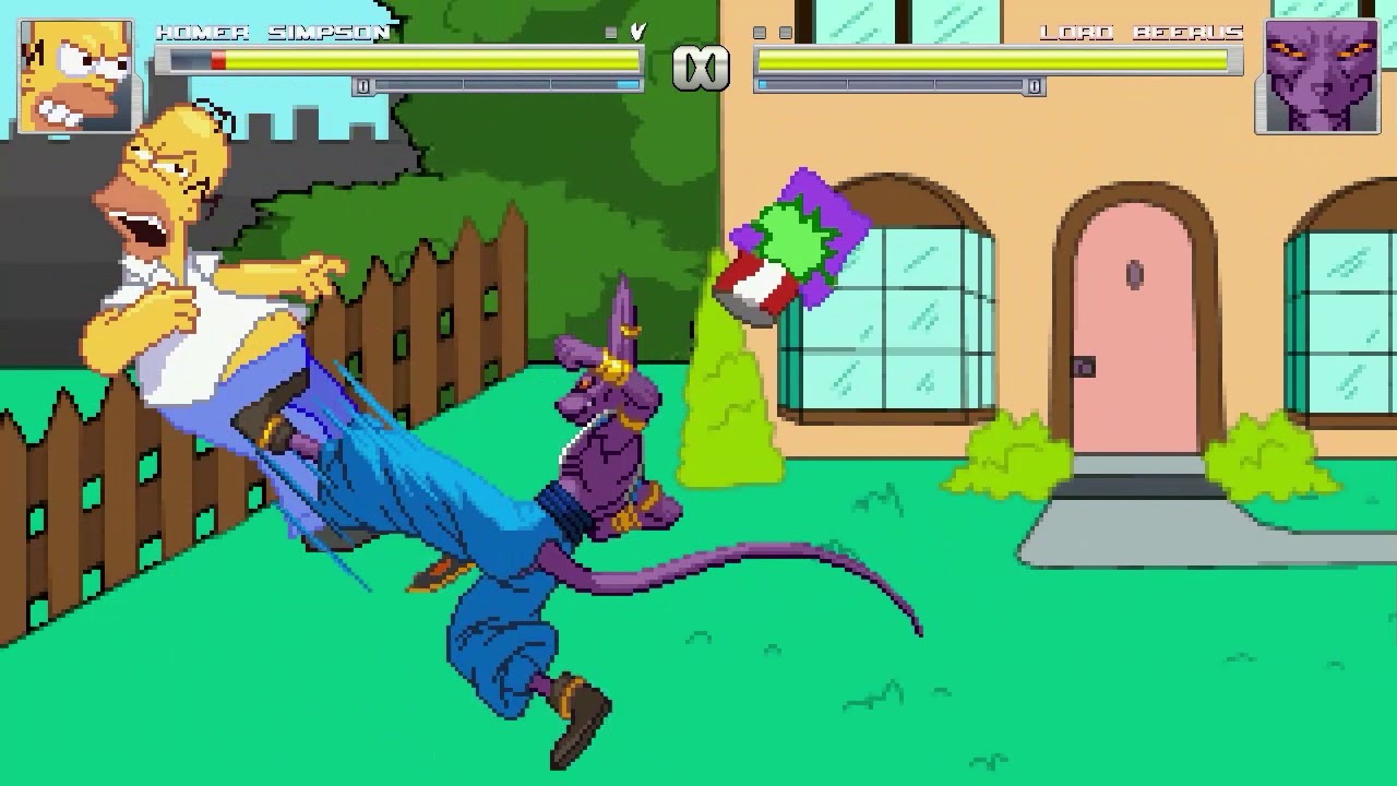 AN Mugen #135: Homer Simpson VS Lord Beerus
