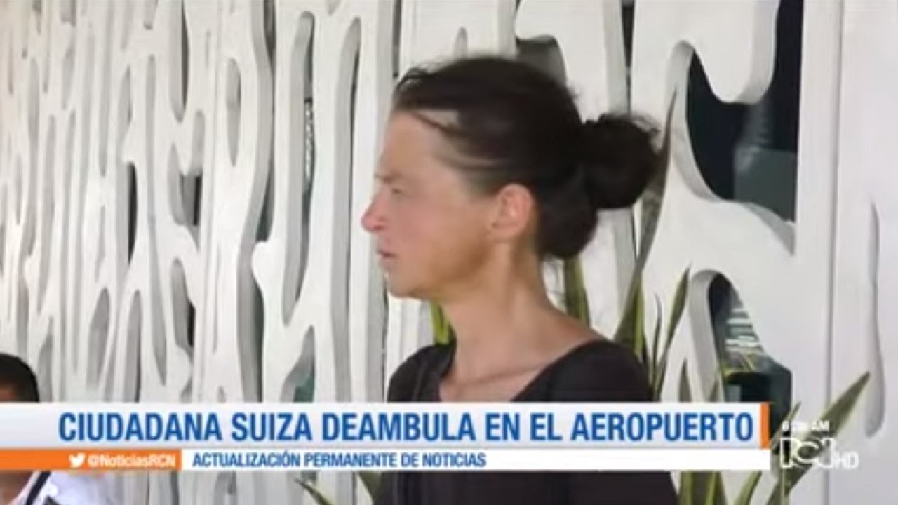 Ciudadana suiza lleva seis días deambulando en el aeropuerto de Santa Marta