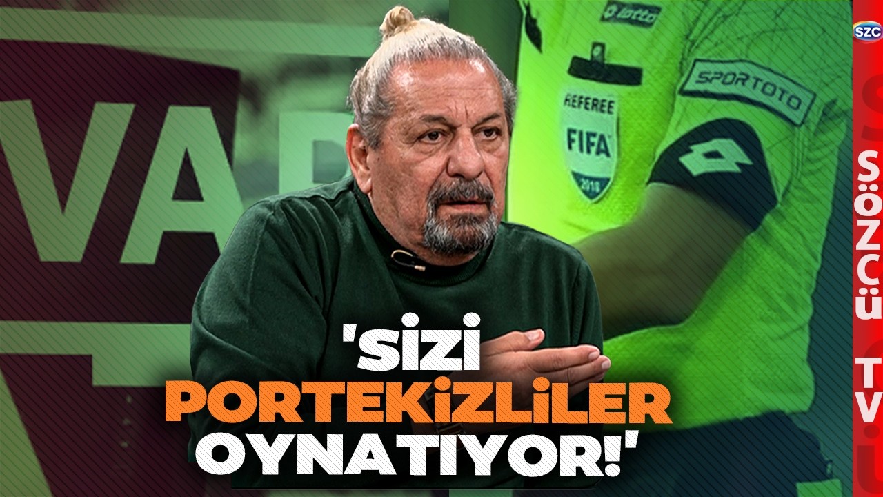 Erman Toroğlu'ndan Sert 'Hakem' Sözleri! 'Sizi Portekizliler Oynatıyor Paraları Aldılar'