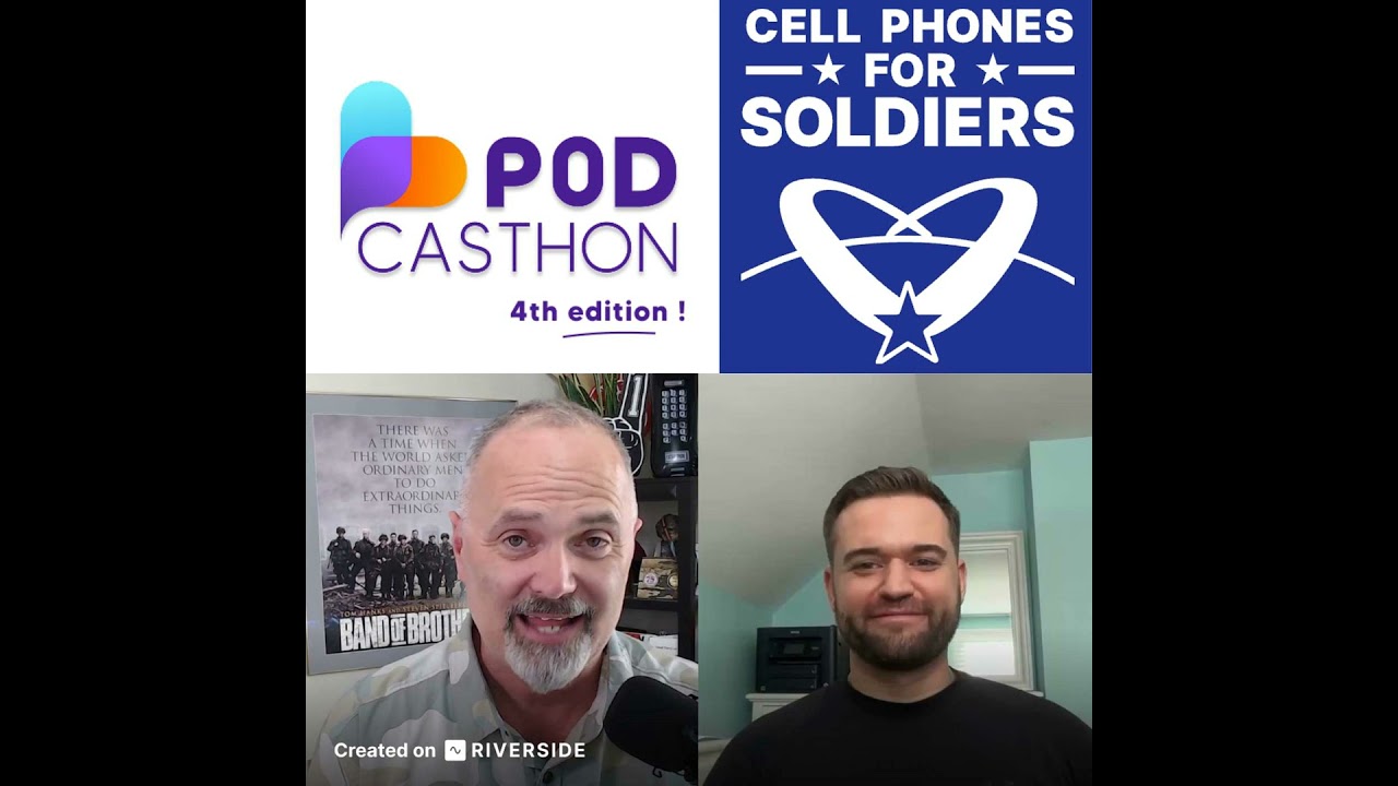PODCASTHON EPISODE UPDATE: Supporting Veterans Through Connectivity: The Power of Cell Phones for...