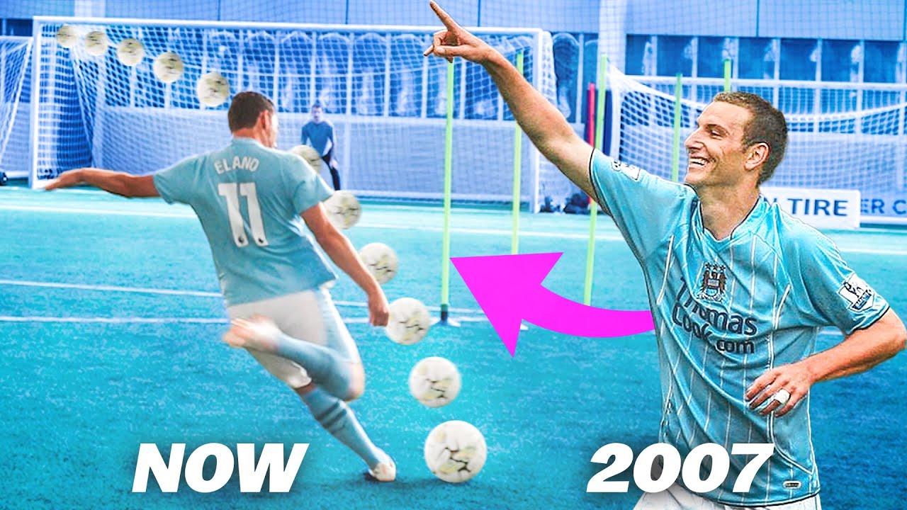 Elano recreates THAT Newcastle Free Kick...16 YEARS LATER!