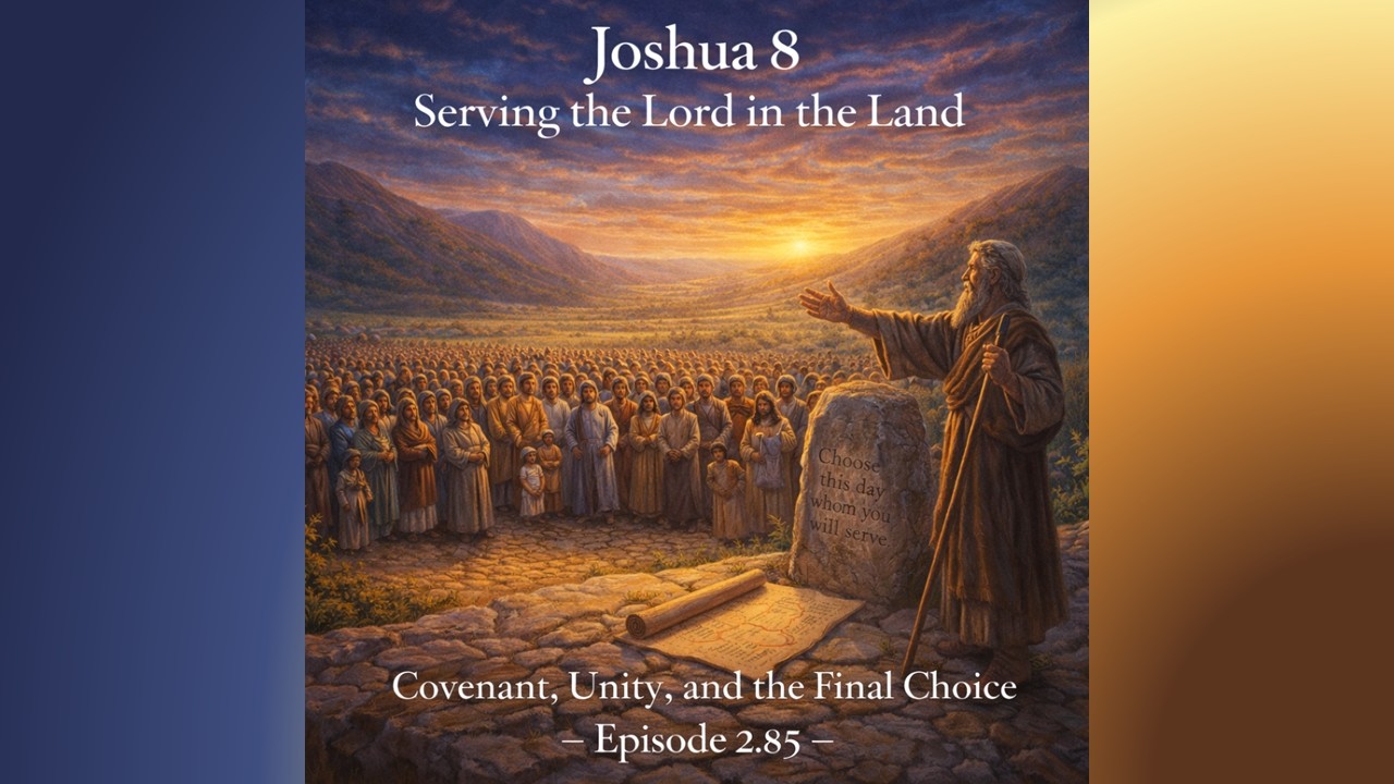 Joshua 8 | Serving the Lord in the Land: Covenant, Unity, and the Final Choice