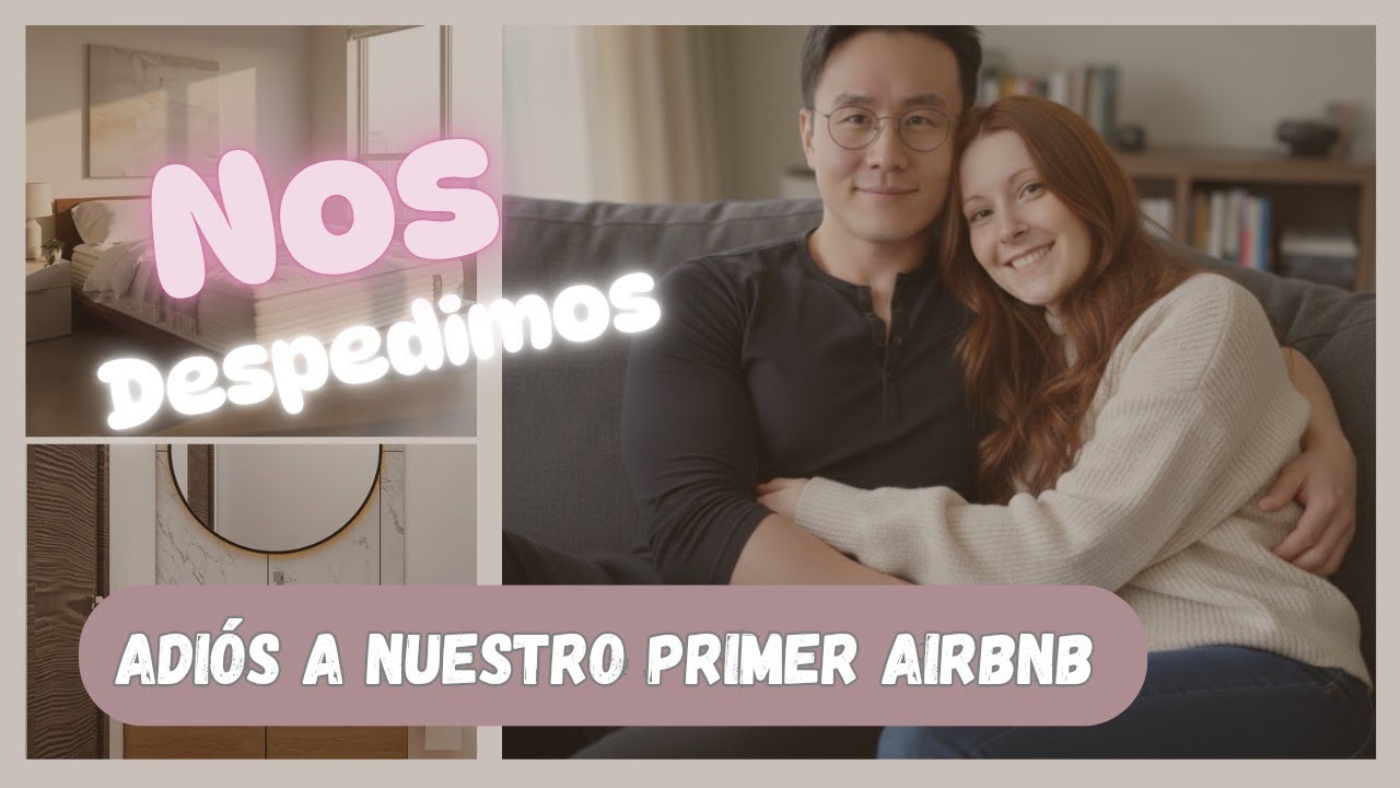 Nos despedimos con mucha tristeza.