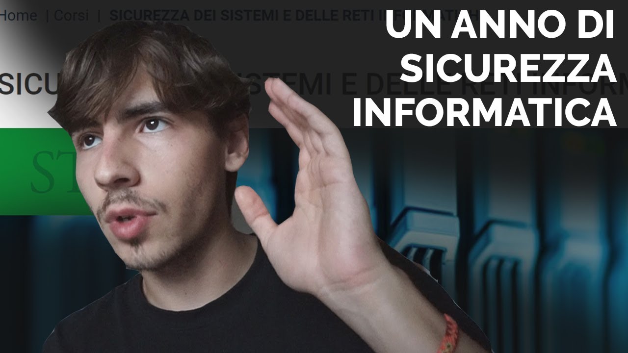 1 Anno di Sicurezza Informatica (Che materie si studiano all'Università?)