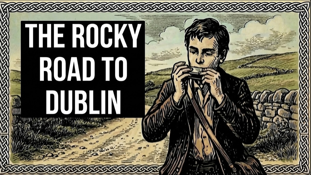 Learn The ROCKY ROAD TO DUBLIN (HARMONICA LESSON with Tab for Paddy Richter Tuning)
