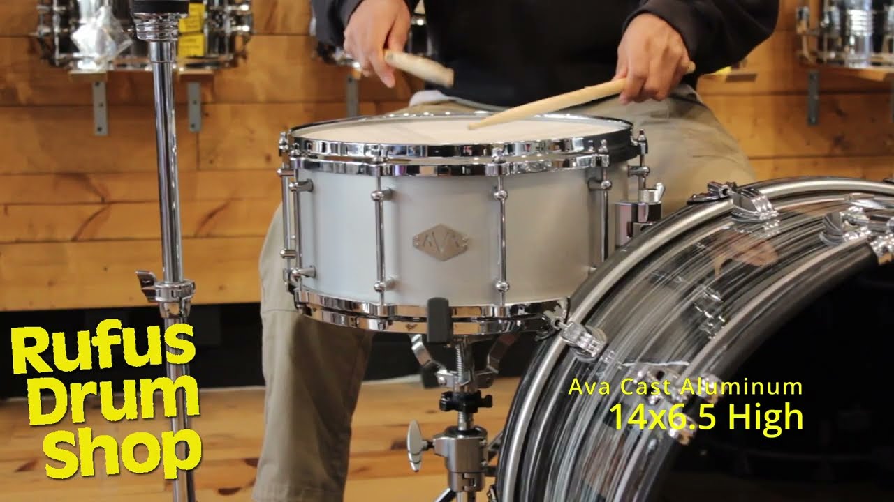 Ava Cast Aluminum 14x6.5 Snare Drum