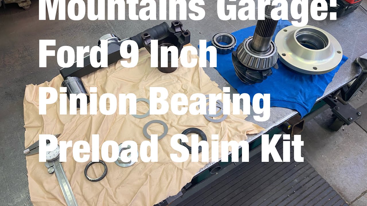 Mountains Garage: Ford 9 Inch Pinion Bearing Preload Shim Kit