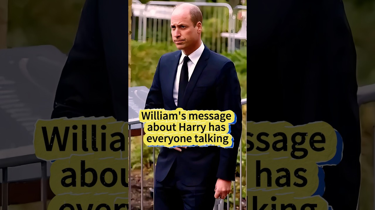 Слова Уильяма о Гарри стали главной темой для обсуждения #william #harry