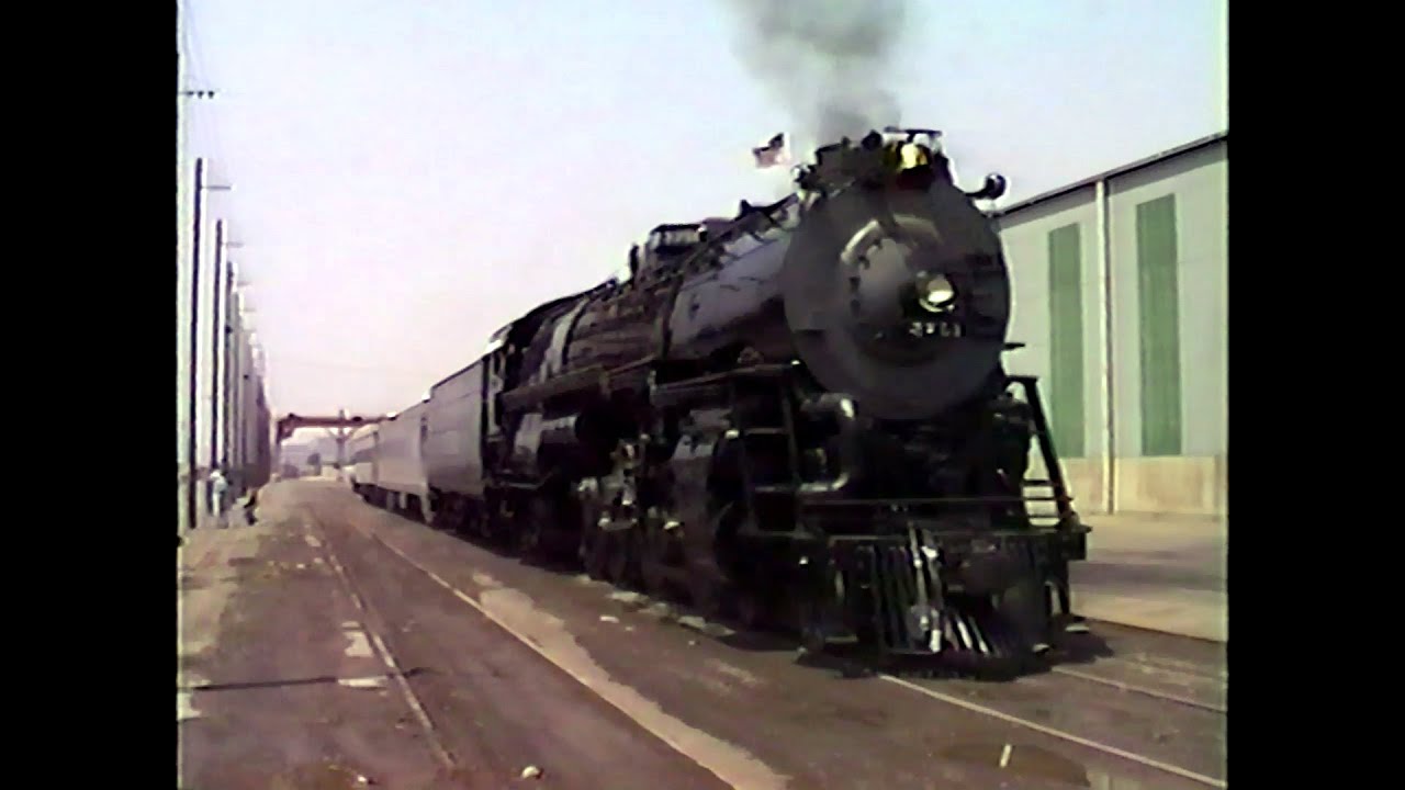 AT&SF 3751 steam locomotive depot trials (1990s)