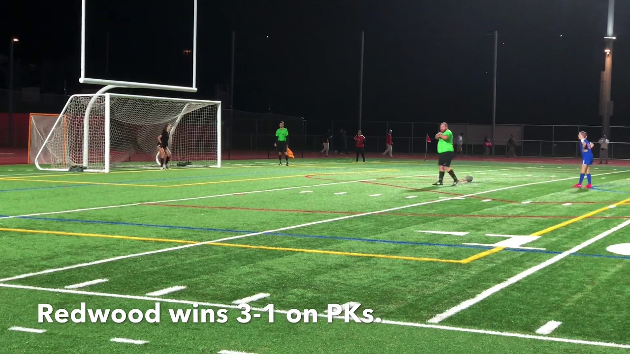 Redwood wins MCAL title on PKs