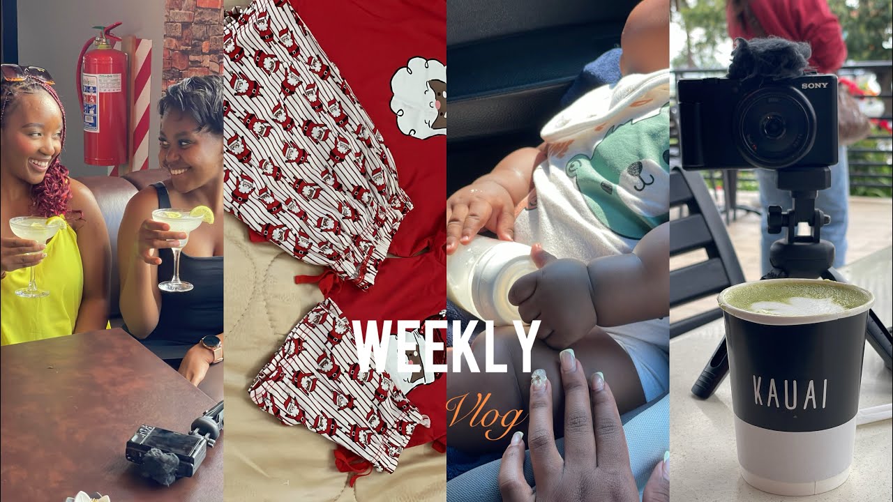 Weekly Vlog| hair , trying matcha, new restaurant, shein baby haul