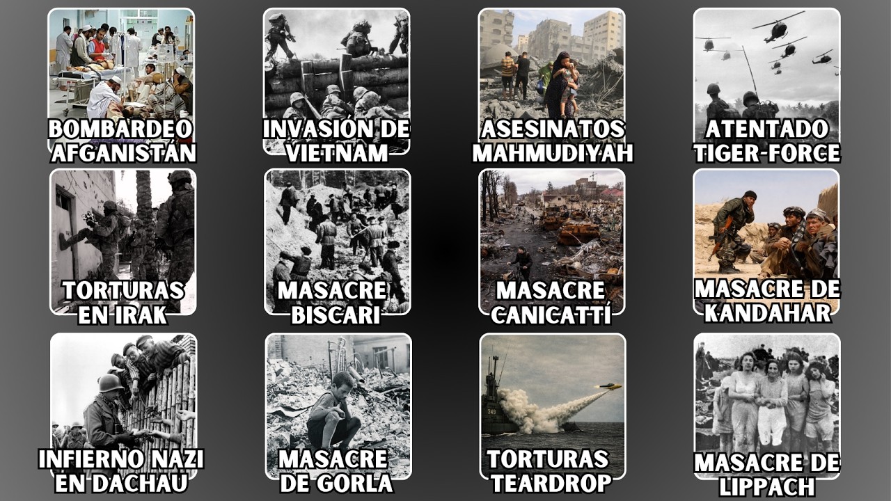 Los PRINCIPALES Cr&iacute;menes de GUERRA de ESTADOS UNIDOS Explicados en 25 Minutos (Sin Tonter&iacute;as)