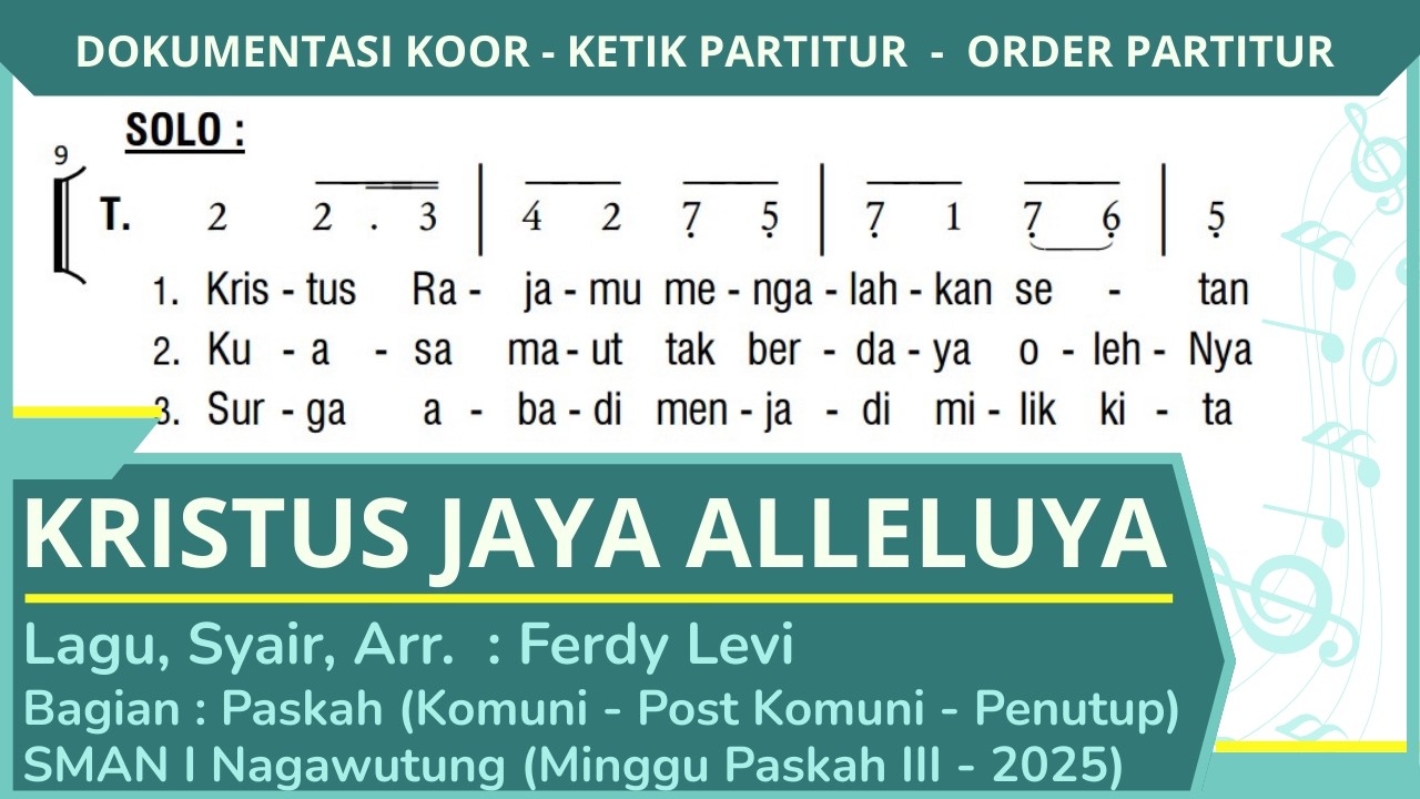 Legend di NTT !! Lagu Paskah Umat Beriman Bersorak Bermadah || Lagu Paskah Alleluya Kristus Jaya