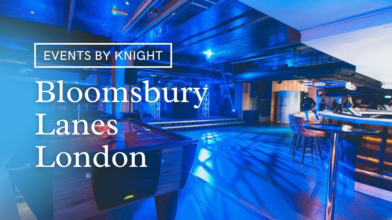 Bloomsbury Lanes | Kingpin Suite | For Your Event