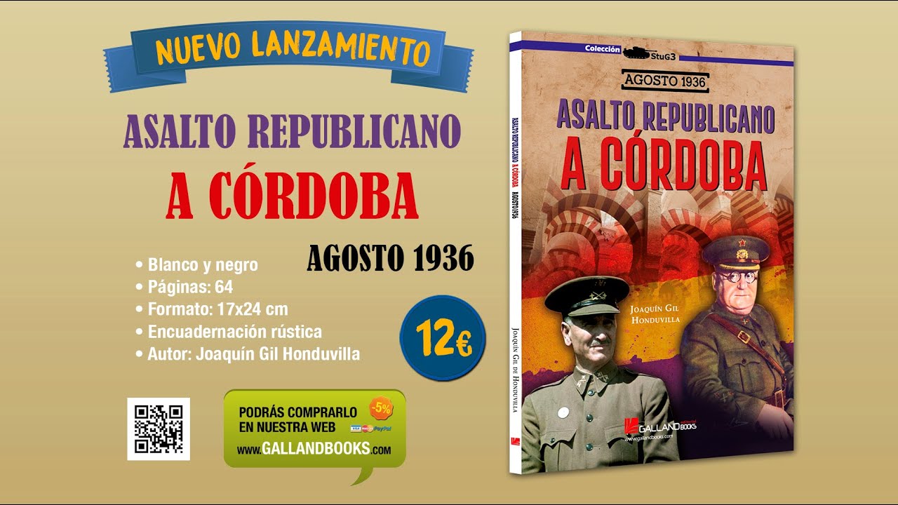 Presentaci&oacute;n del libro &laquo;Asalto republicano a C&oacute;rdoba. Agosto 1936&raquo;