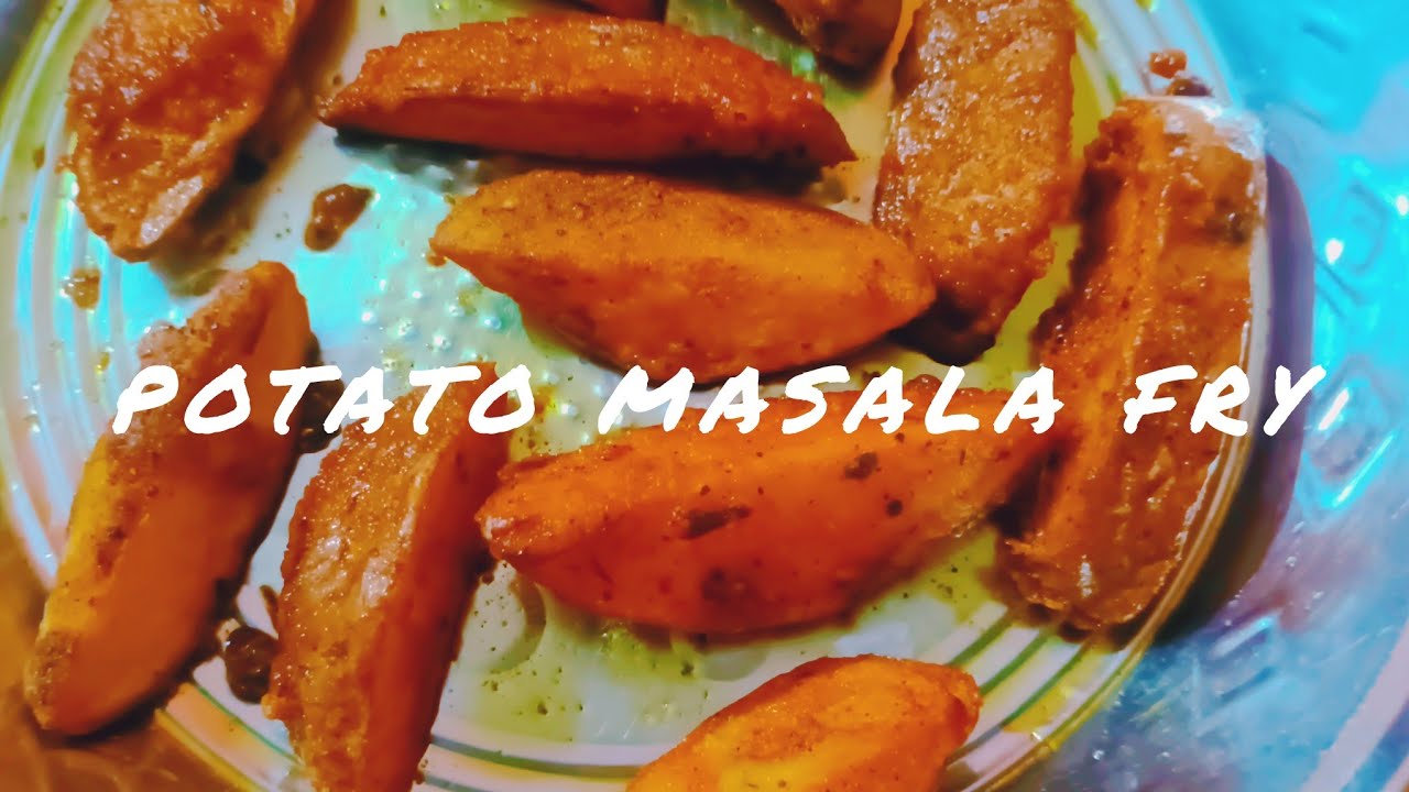 Potato masala fry//potato fry in Bangla//