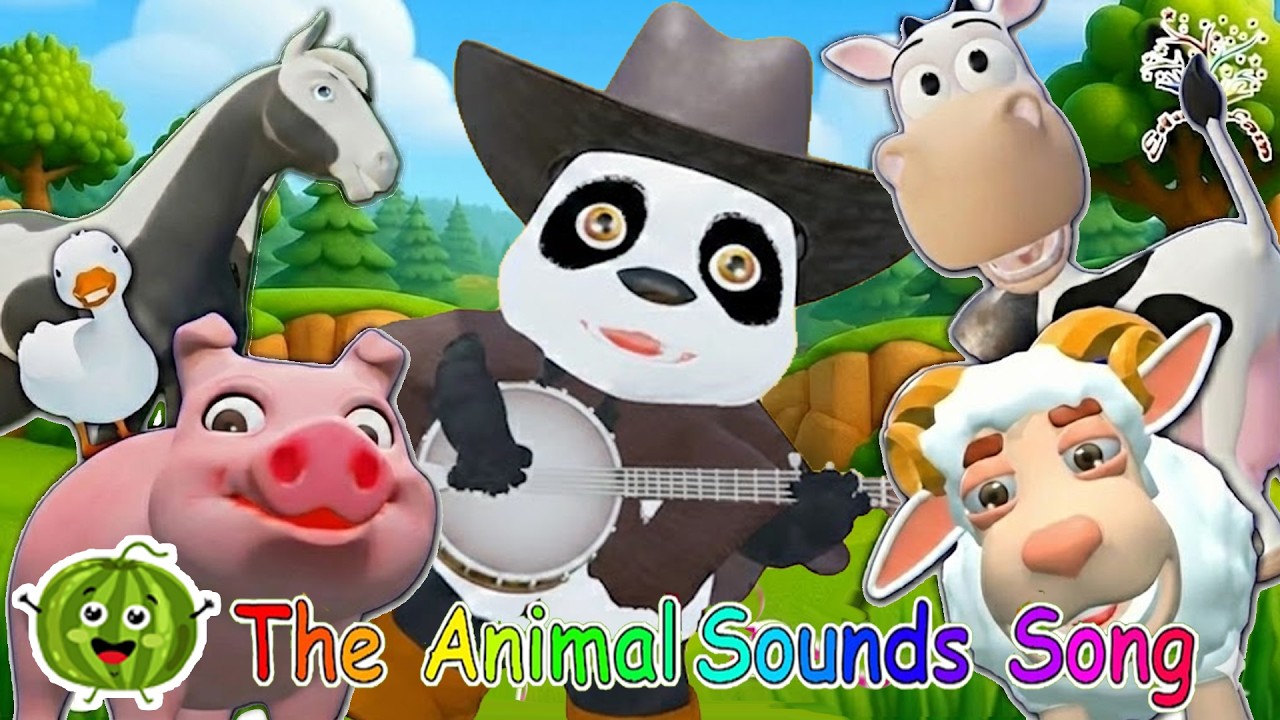The Animal Sounds Song  Let's Learn about the Animal Sounds LLAG3 Edufam Kids Song and Nursery Rhyme
