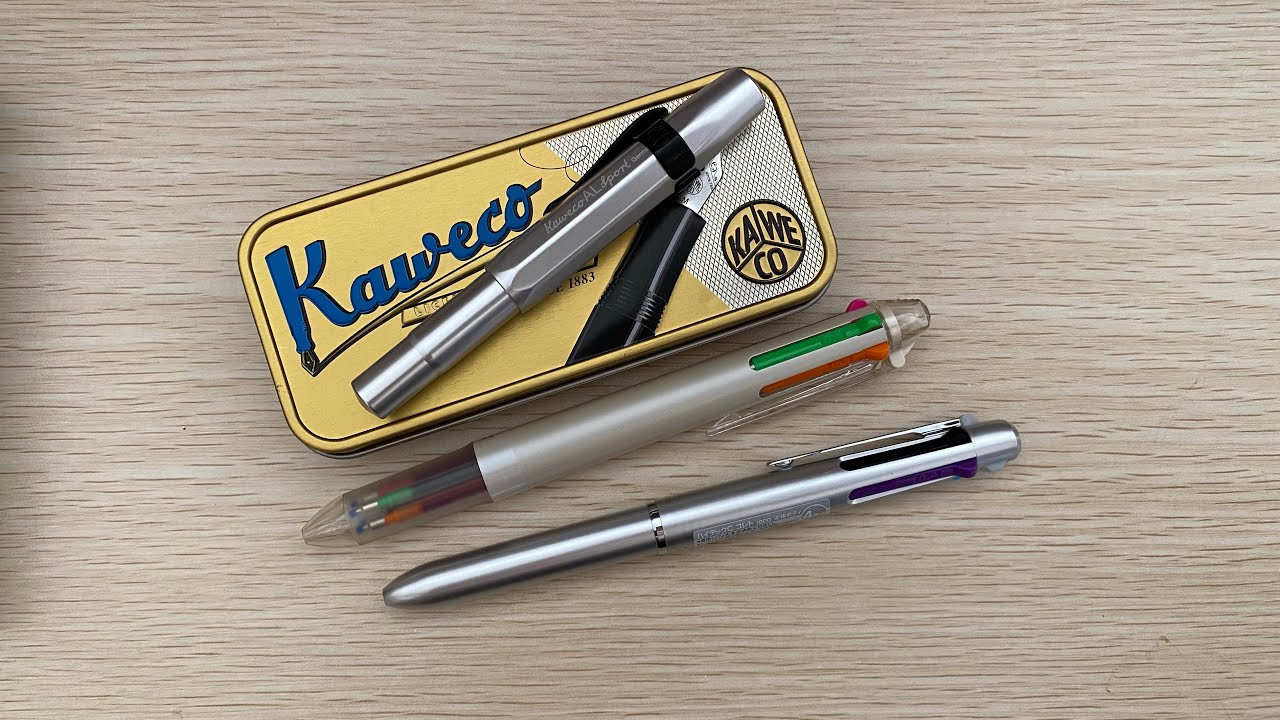 Unboxing of Kaweco AL silver Sport & Pilot Coleto