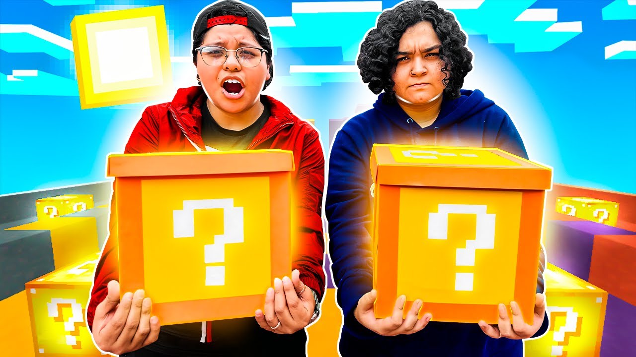 DESAFIO DE LUCKY BLOCK EN LA VIDA REAL !! 😱 | Carrera de PATHO VS ANDY | Pathofail