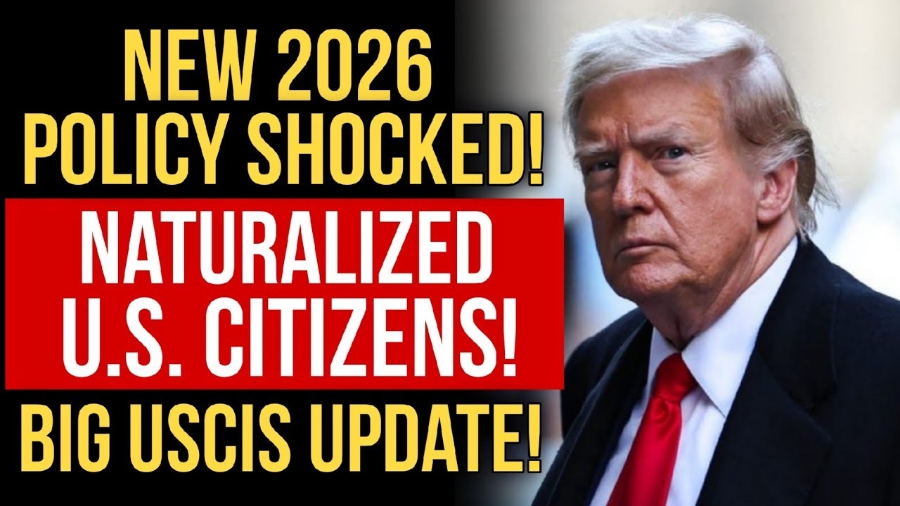 New Rules for Naturalized Citizens | Trump Immigration Policy 2026 Explained