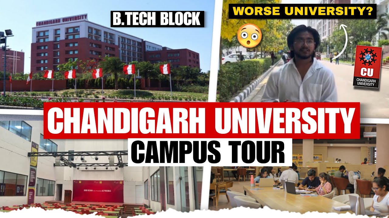 CU Campus Tour 2025 😍 | Hostel, Canteen, Ground, Everything EXPLAINED | Chandigarh University #cu