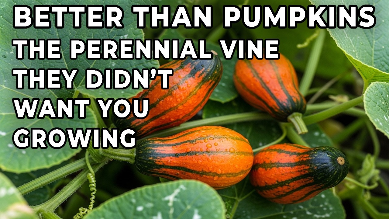 Better Than Pumpkins: The Perennial Vine They Didn’t Want You Growing