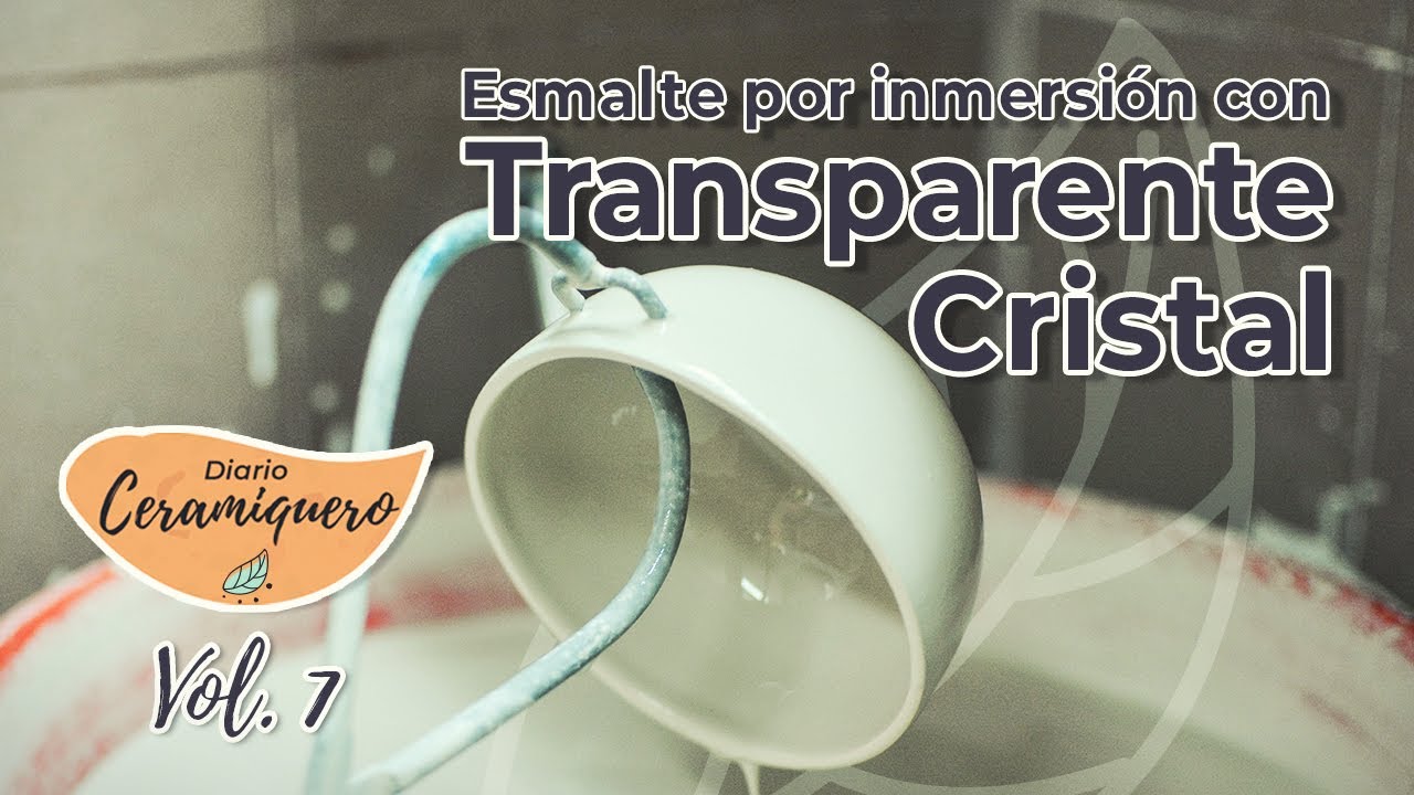 Esmaltado por Inmersión con transparente cristal. #DiarioCeramiquero   Vol 07