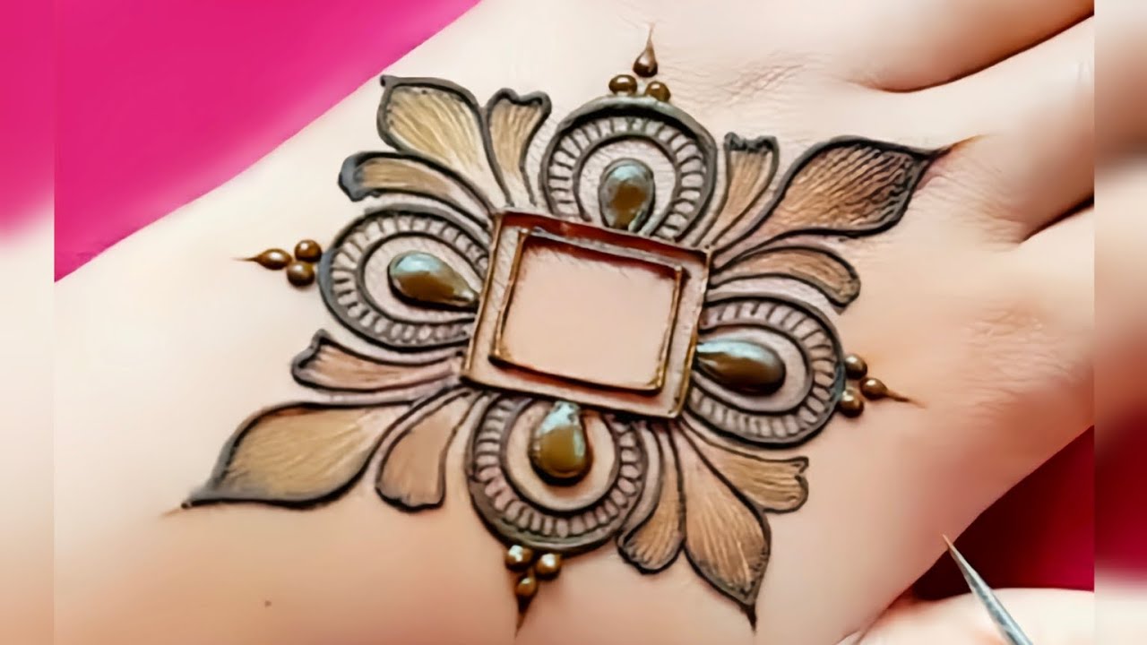 Mehndi design|| henna design||easy mehndi design|| back hand mehndi design ||