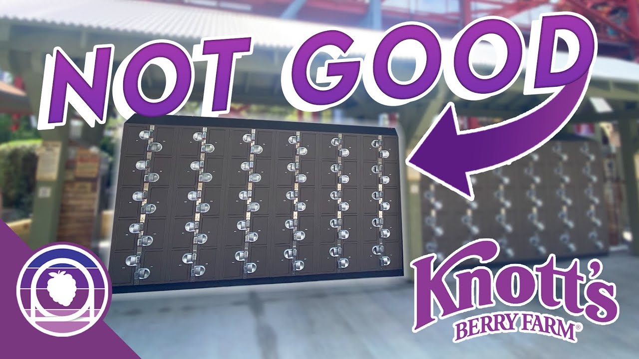 Плохое и отвратительное в Ride Lockers в Knott's Berry Farm | Обновления MonteZOOMa и Scary Farm