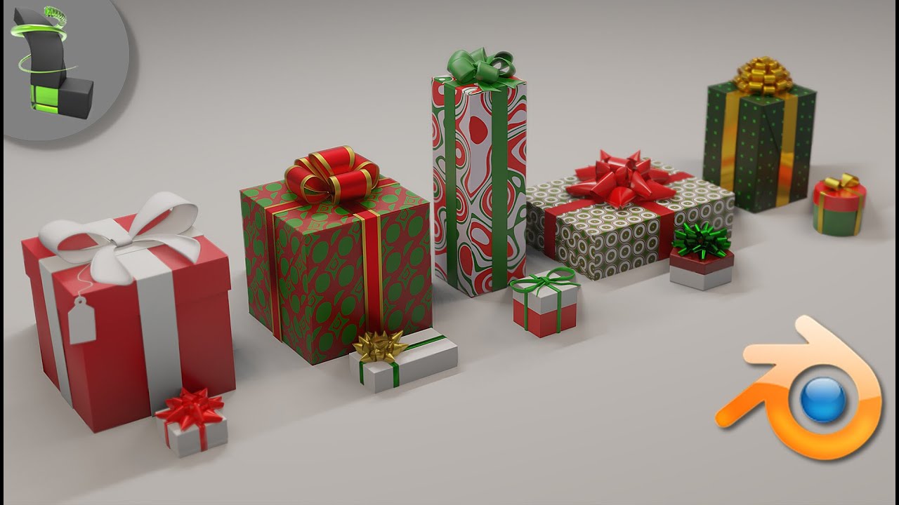 For Beginners: How to Make Gift Box how to make gift box Using Blender
