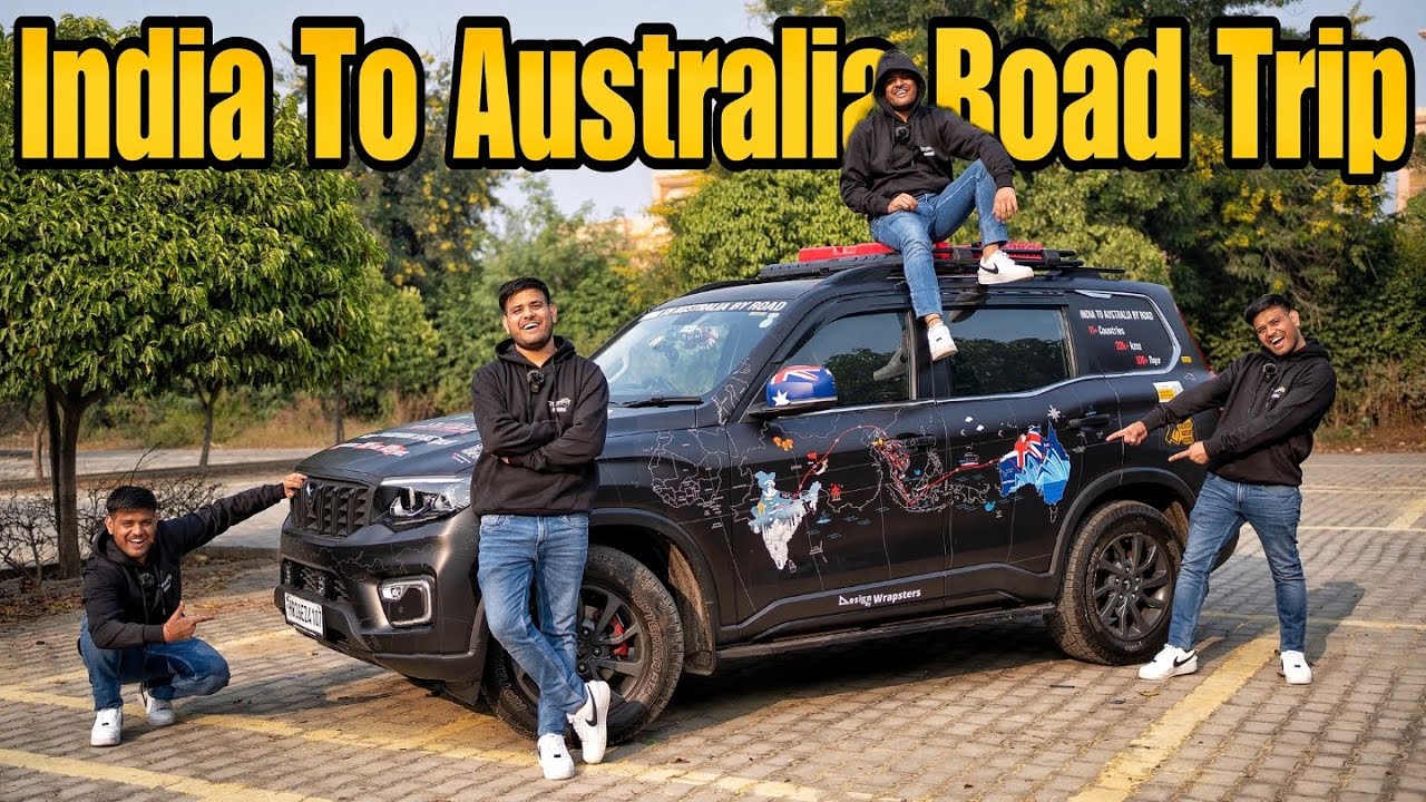 India To Australia By Road 2024 😍 |Mahindra Scorpio-N| #EP-1