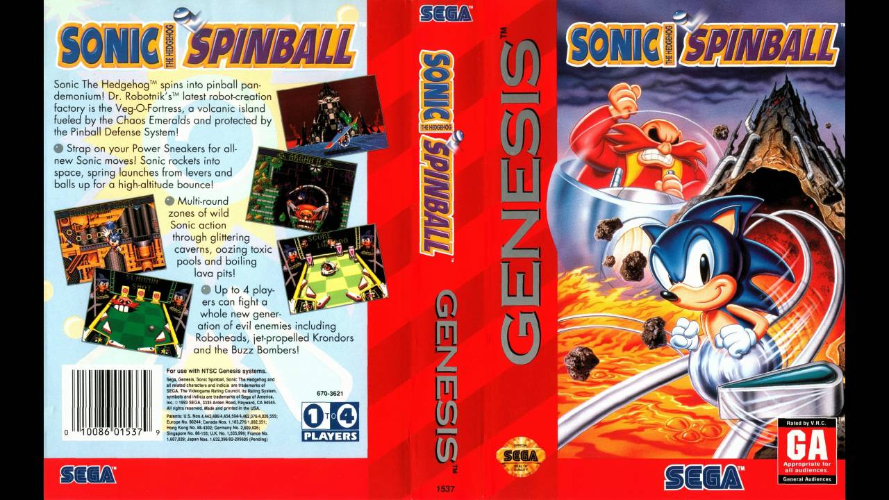 [SEGA Genesis Music] Sonic (the Hedgehog) Spinball - Full Original Soundtrack OST