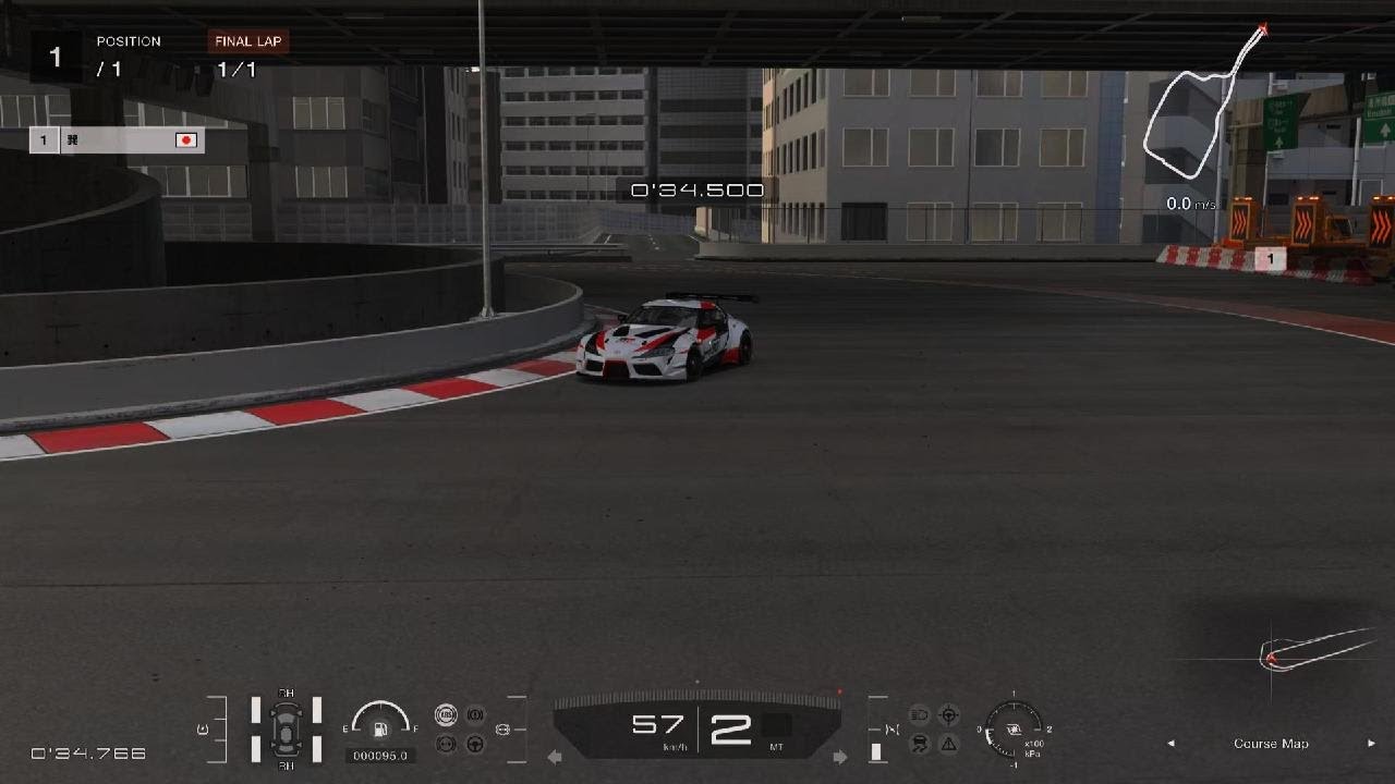 グランツーリスモ 7  サーキットエクスペリエンス 東京エクスプレスウェイ・南ルート 外回り 1Lap