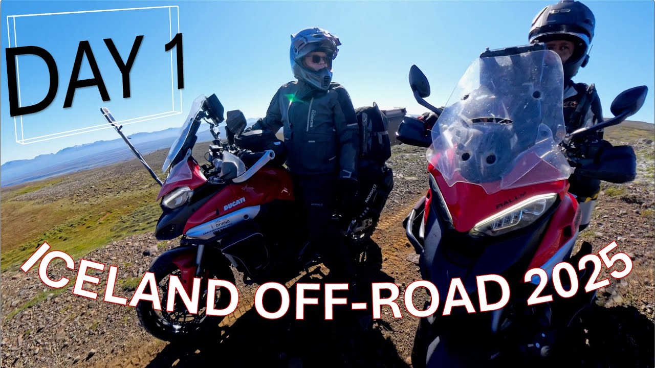 Iceland Off-Road Adventure 2025 - Day 1: Can friendship survive motorcycle off-road in Iceland?