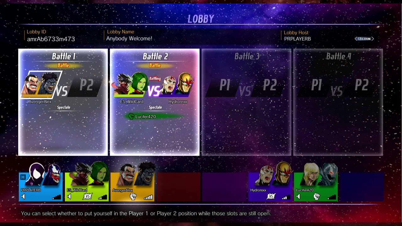 Marvel vs. Capcom: Infinite & Beyond OST - Lobby Theme