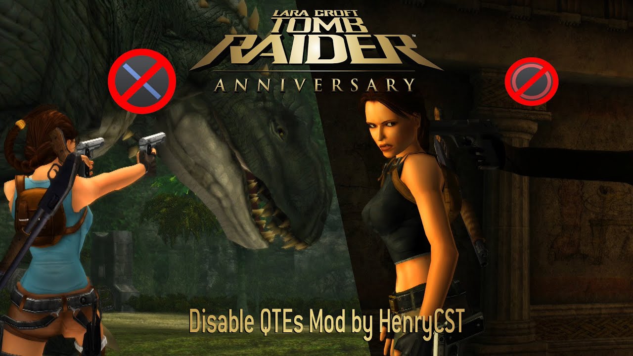 Tomb Raider Anniversary: Modding Showcase-Disable QTEs Mod