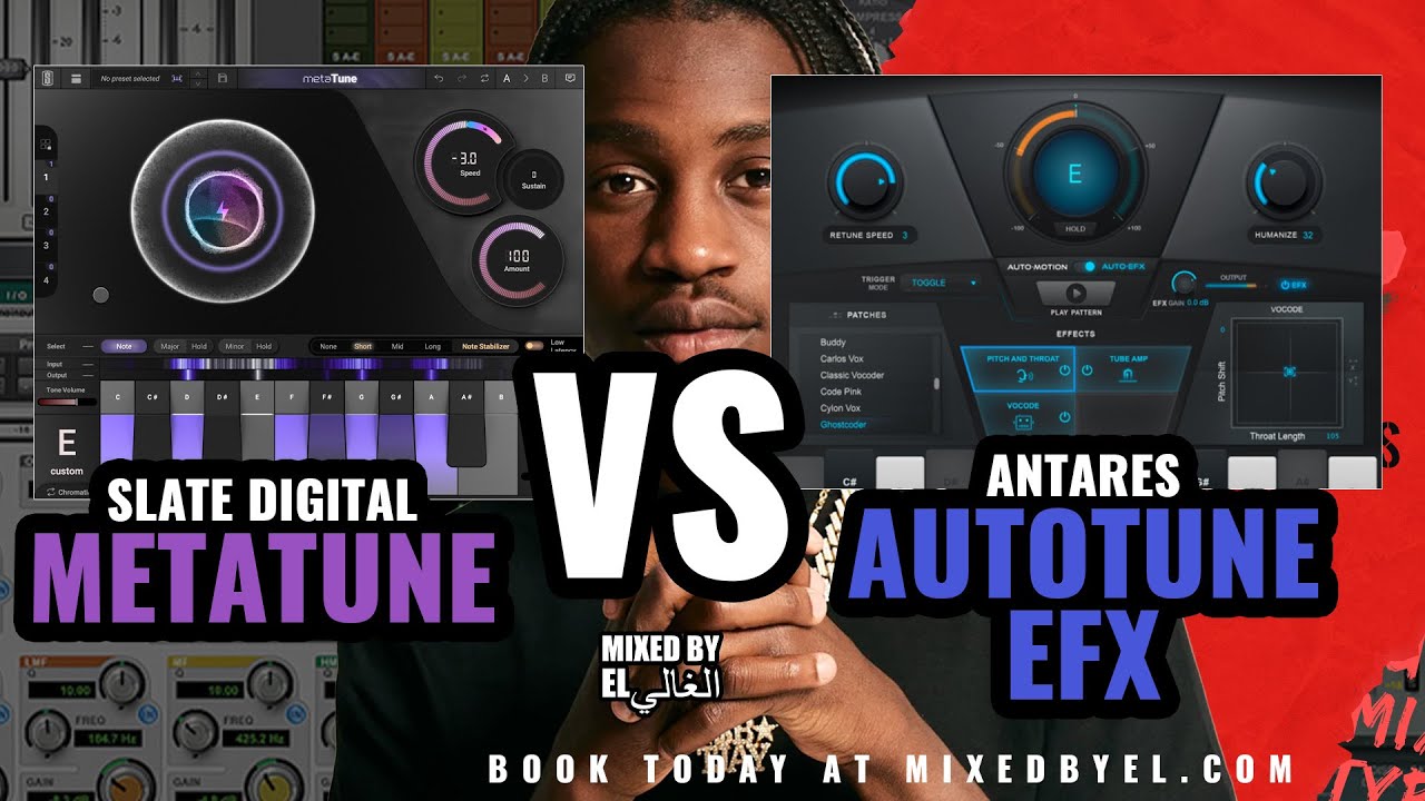Antares Autotune EFX Vs Slate Digital Metatune For Rap Vocals Like Lil Tjay | A Boogie