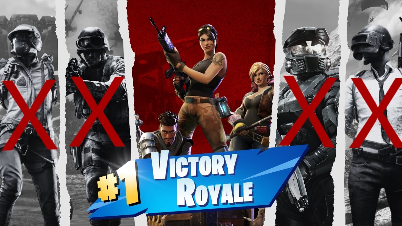 Fortnite УБИЛА современный гейминг
