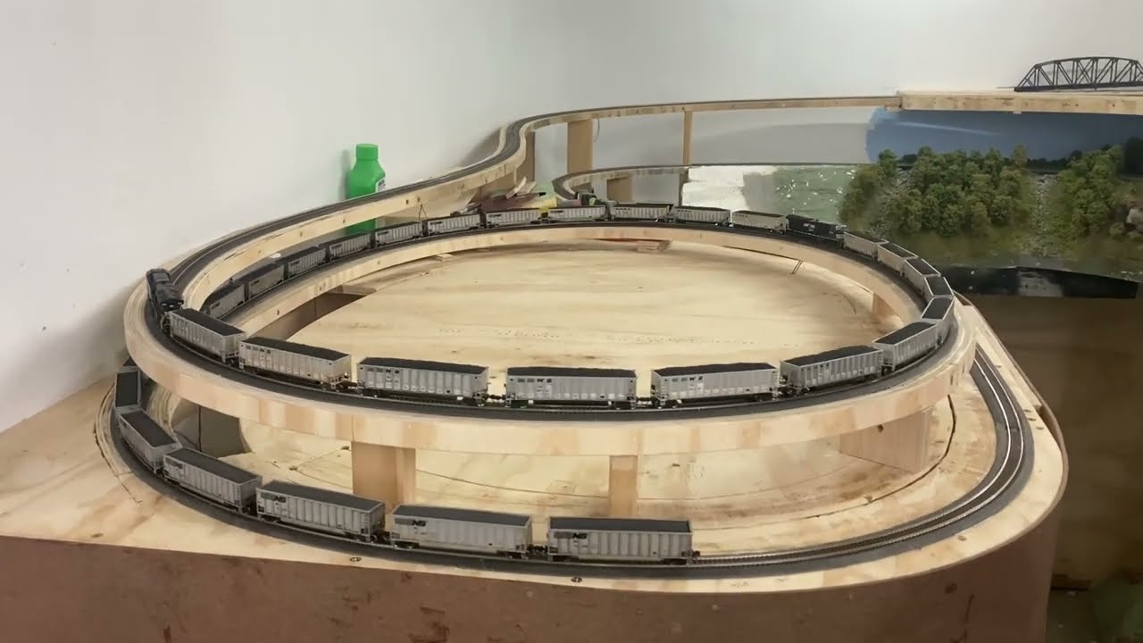 N scale layout update, the extension is back in action and running well.