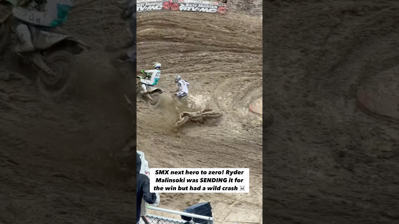 He Went from SMX Next HERO to ZERO #crash#dirtbike#motocross#racing#fyp#iphone#viral#bike#rider#race