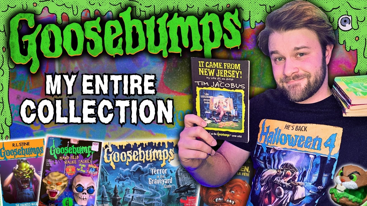 My COMPLETE Goosebumps Collection (Every Book, Every Toy, & More!)