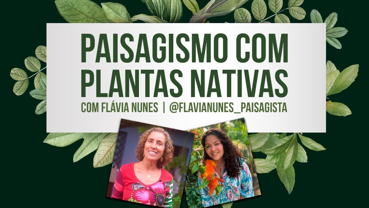 Paisagismo com Plantas Nativas: Live com Flávia Nunes