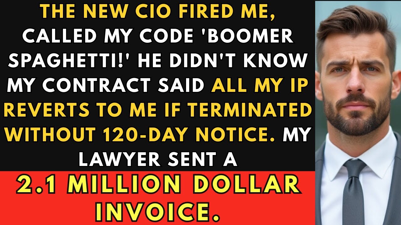 CIO Fired Me, Called My Code 'Boomer Spaghetti'—Didn't Know I Owned It All