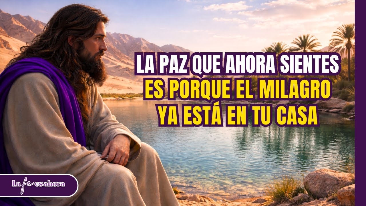 Hijo, si hoy sientes paz, es porque el milagro de Dios ya está en tu hogar | Dios es Bueno