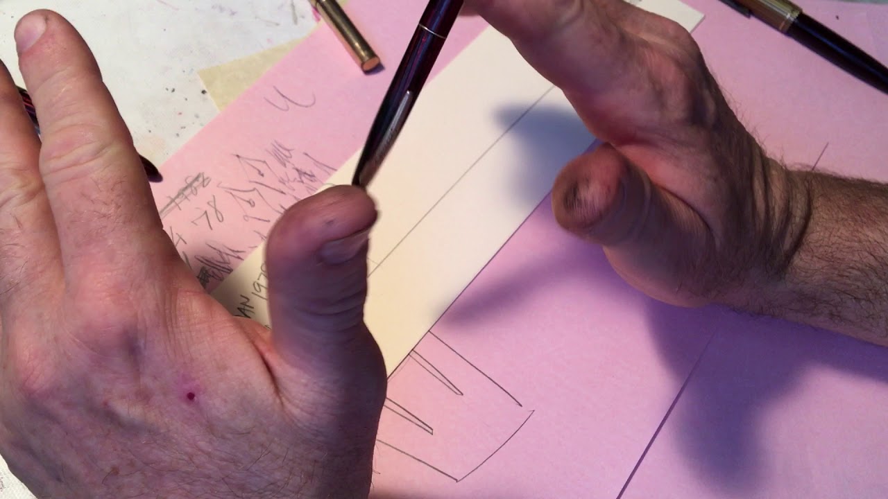 Pier's history with pens
