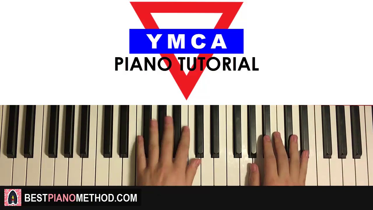 HOW TO PLAY - YMCA (Piano Tutorial Lesson)