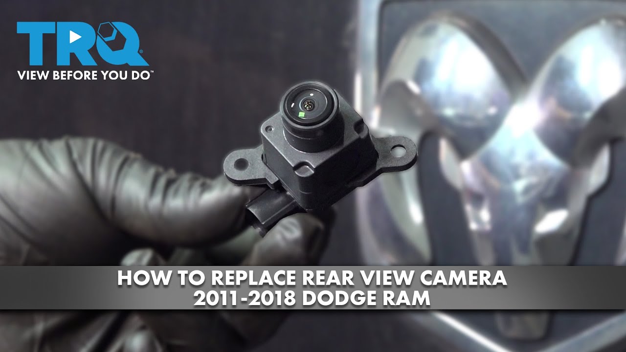 How to Replace Rear View Camera 2011-2018 Ram